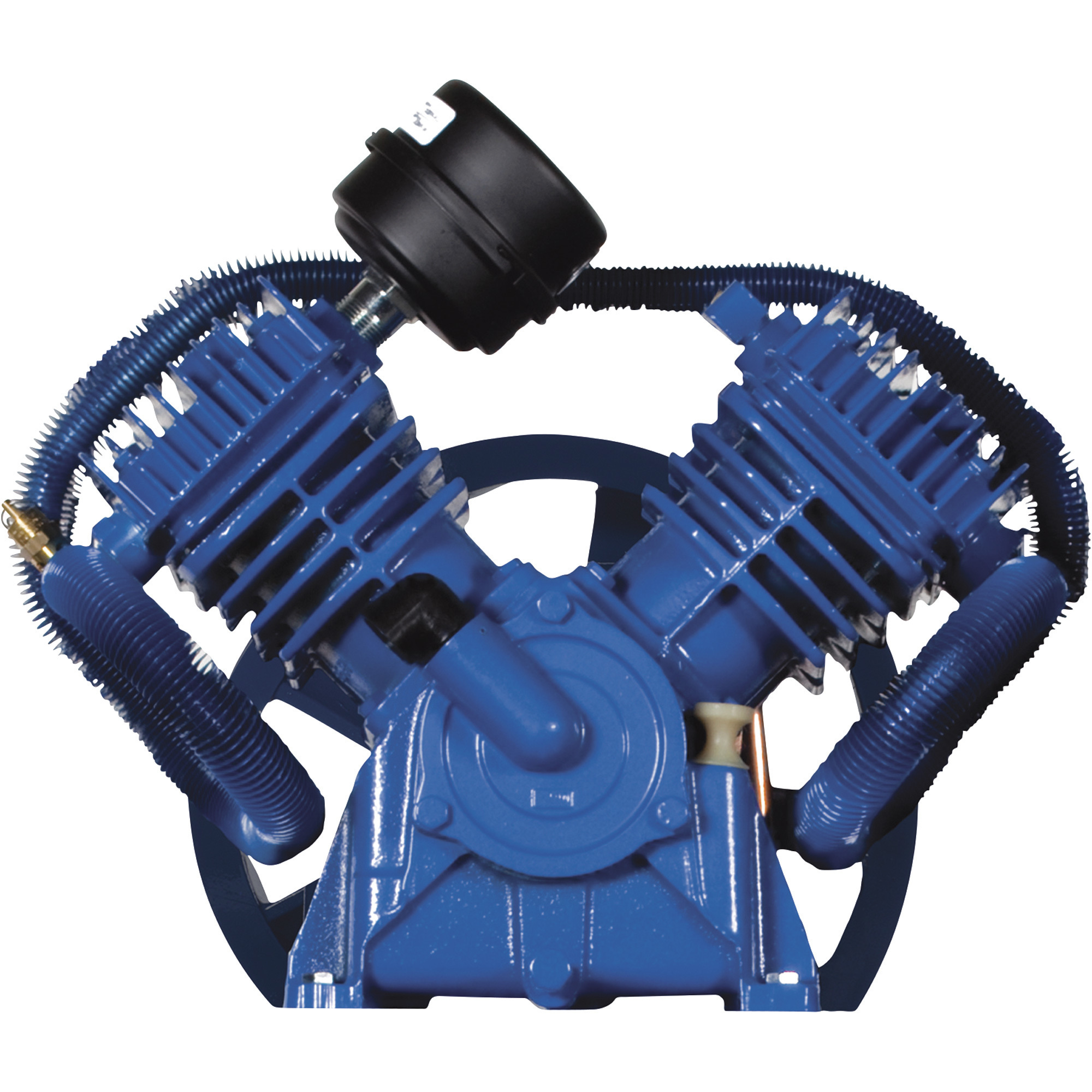 Quincy QT-54 Air Compressor Pump, For 3 & 5 HP Quincy QT Compressors, Two-Stage, Splash-Lubricated, Model# 115108